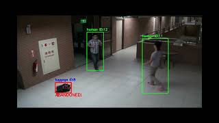 Abandoned Object Detection YOLO with SORT tracker algo