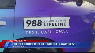 New Cruiser Raises Suicide Awareness in Dubois County
