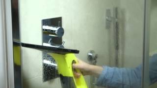 How to clean glass & tiles with the Kärcher Window Vac