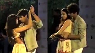 Jhanvi Kapoor Romantic Dance With Boyfriend Ishaan Khattar In Kolkata - Dhadak Promotion