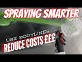 SPRAYING SMARTER | USE BODY LINES REDUCE COSTS | SMALL REPAIRS BIG PANELS | LAND ROVER DISCOVERY