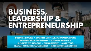 Business, Leadership and Entrepreneurship