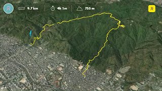 六甲山系 摩耶山 黒岩尾根  Relive