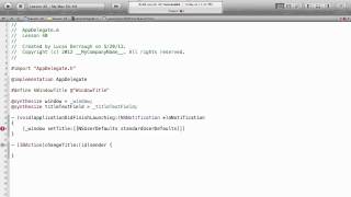 Cocoa Programming L40 - NSUserDefaults