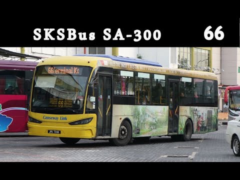 SKSBus SA12-300 | Causeway Link (Malaysia Buses) | Bus Service 66 ...