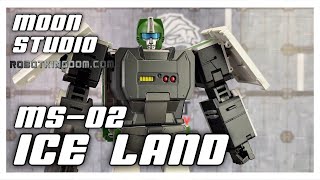 Moon Studio MS02 ICE LAND Transformers Masterpiece Yukikaze Review