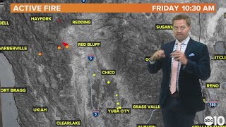 The Red Bank Fire in Tehama County and Walker Fire in Plumas County explained