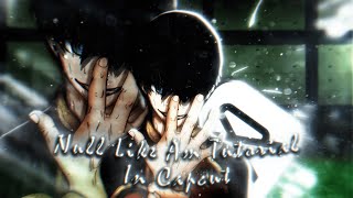 Am Like Null Tutorial In Capcut | Advanced Null Tutorial In Capcut #capcutpc