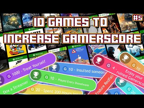 10 Games To Increase Gamerscore! Xbox Achievement and Gamerscore Hunting #5