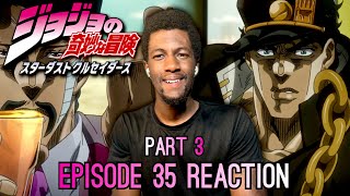 Poker Time | JoJo’s Bizarre Adventure Part 3 Ep 35 Reaction