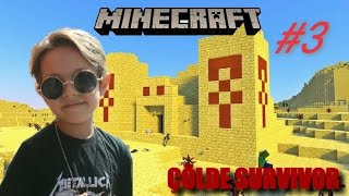 Minecraft Çöl Adasında Survivor #3