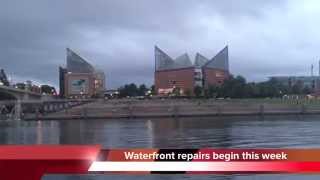 Chattanooga's 21st Century Waterfront sinking into river