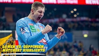 Löwen vs. Göppingen - Matchday Highlights - 22 Paraden von Joel in einem Spiel!