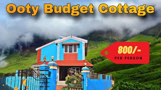 Just 800/- Ooty Budget Cottage | Tamil @MR.BLACKBIKER