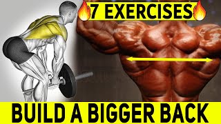 7 Exercises To Build A Bigger Back - V Taper Back Workout