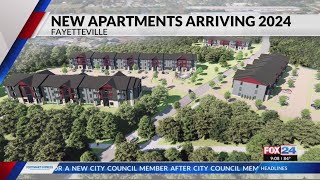 New luxury apartments coming to Fayetteville in 2024