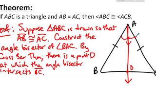 MATH335 Content - SAS Postulate