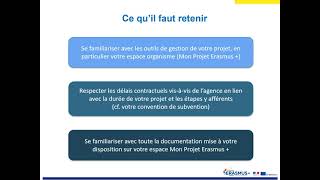 Partenariats de coopération - Le cycle de vie de votre projet