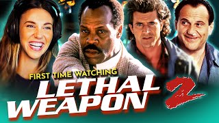 LETHAL WEAPON 2 (1989) Movie Reaction w/Coby FIRST TIME WATCHING