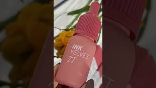 📌 Peripera Ink Velvet Tint - Strawberry Nude Swatch #peripera #liptint #lipswatch #lipsticktutorial