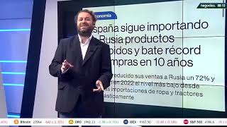 Imagen de la vergüenza: los productos prohibidos que España sigue importando de Rusia a nivel récord