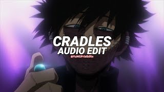 cradles - sub urban [edit audio]