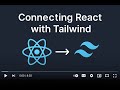 Creating react app and connect with Tailwind CSS