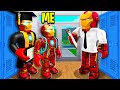 Joining IRON MAN School! (Roblox)