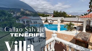 VILLA FOR SALE CALLAO SALVAJE TENERIFE CANARY ISLANDS