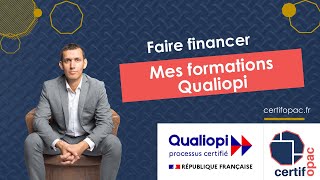 Après Qualiopi : faire financer mes formations