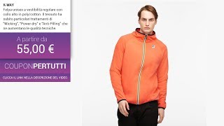 Saldi K-Way: Felpa K-WAY unisex in Promozione