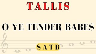 Thomas Tallis - O ye tender babes, SATB/Choir