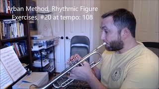 Arban Method, Rhythmic Figures, #20