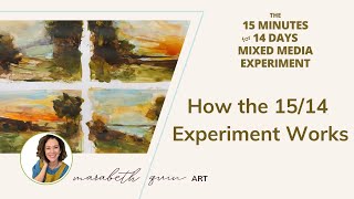 How the 15 Minutes for 14 Days Mixed Media  Experiment Works