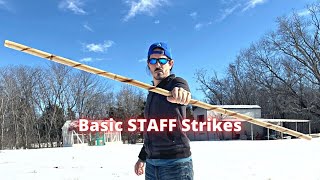 Staff Fighting 12 Basic Strikes