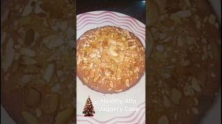 Healthy Jaggery and Wheat Cake | A Perfect Winter Treat For Christmas 🎄🎁 Merry Christmas 😊#christmas