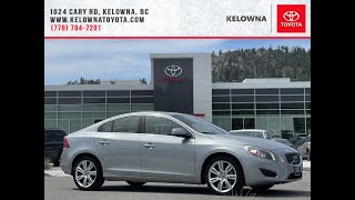 Silver 2012 Volvo S60 T5 Level I Review Kelowna BC - Kelowna Toyota