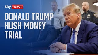Watch live: Donald Trump's hush money trial continues in New York