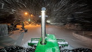 Plowing Through RECORD BREAKING Blizzard - Unbelievable Snowfall!