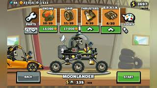 How to earn money fast in HILL CLIMB RACING 2,,,,1 minute=800-1000 coins