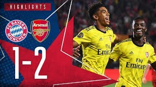 NKETIAH WITH THE WINNER! | Bayern Munich 1-2 Arsenal | ICC 2019 extended highlights