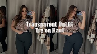 Transparent Try on Haul with Adele