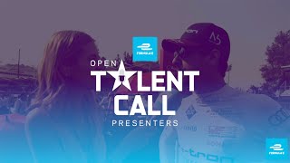New Presenter Competition! | Formula E Talent Call | ABB FIA Formula E Championship