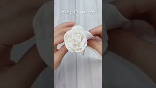 Tissue Paper Flower Vase #5mintscraft #youtubeshorts #artandcraft #shorts #flower #papercraft #diy