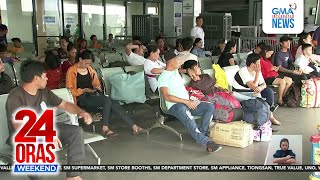 Mga pasaherong umuwi sa probinsya, nagdaratingan na sa PITX; Ilang pasahero,... | 24 Oras Weekend