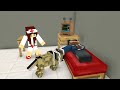 Monster School : THE POLICE DOG - Minecraft Animation