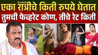 या हिरोईन चक्क घेतात एवढे पैसे ! बघून बसेल धक्का Prajakta Mali Dhanajay Munde Suresh Dhas Beed