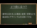 学問分野紹介【デザイン工学篇】～大学・専門など進路選びに役立つ動画