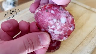 BASIC SALAMI RECIPE! (Dry Cured in Wine Fridge)  // Matt The Butcher