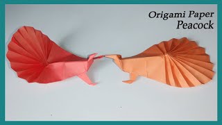 How to make Origami Peacock - Paper Folding